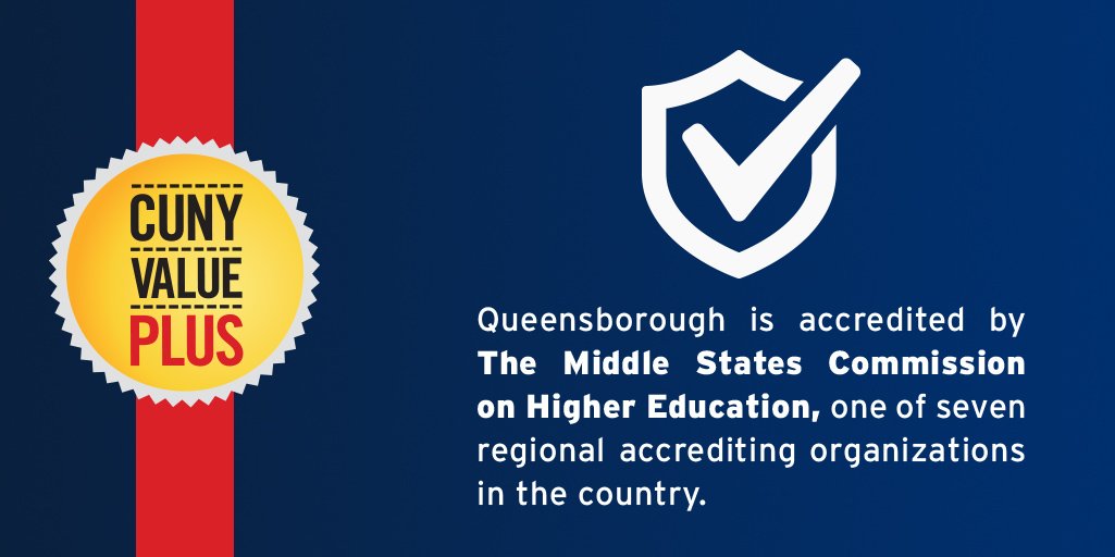 QCC_CUNY's tweet photo. The quality of our education is assured by #MSCHE. More: https://t.co/dpjZvNHBBj #QCCValue #SupportCUNY https://t.co/3CseDvVWxA
