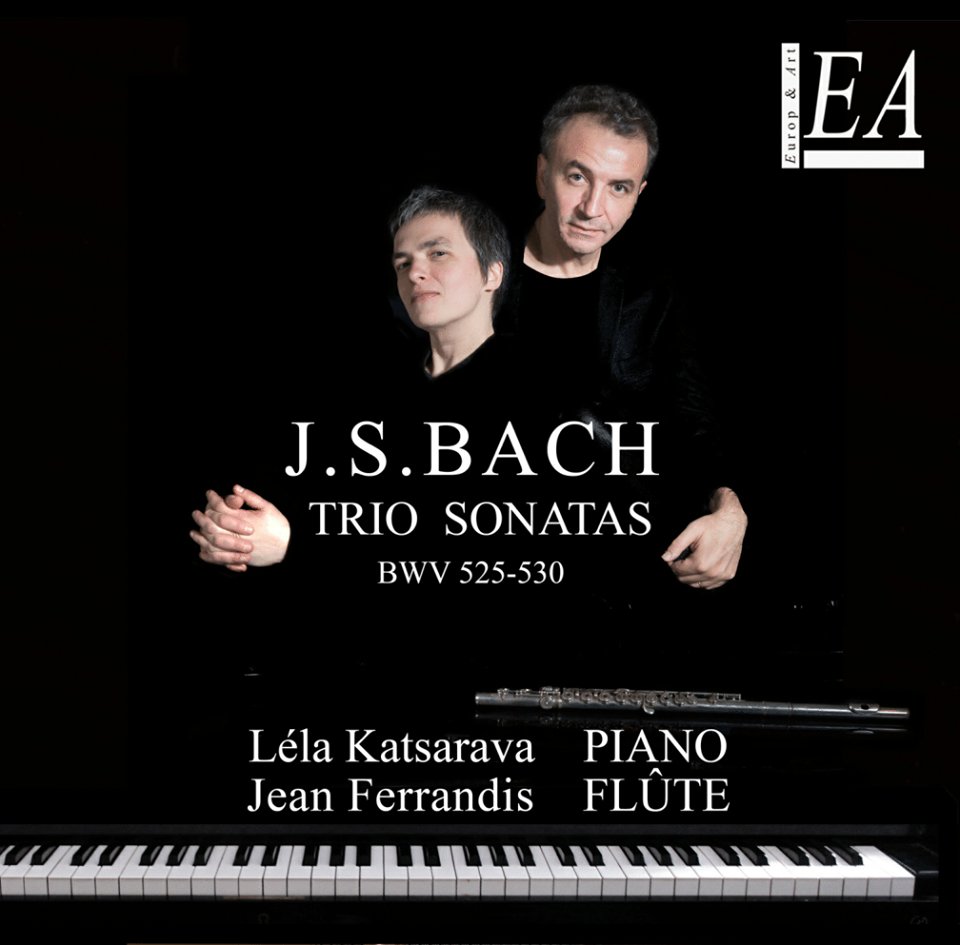 My new CD "J.S. Bach - Trio Sonatas" with Léla Katsarava on the piano is now available ! bit.ly/BachTrio