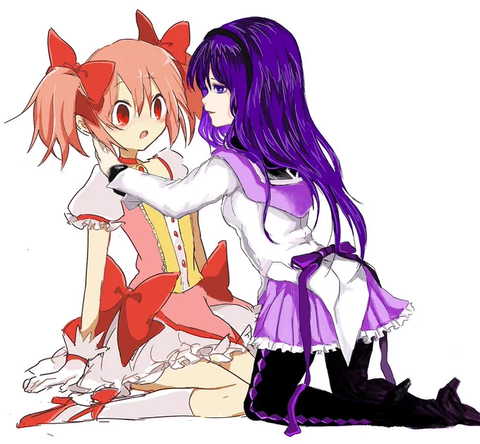 まどか nan ほむら tomちゃん構図 だめさん絵茶ありがとうございました! 