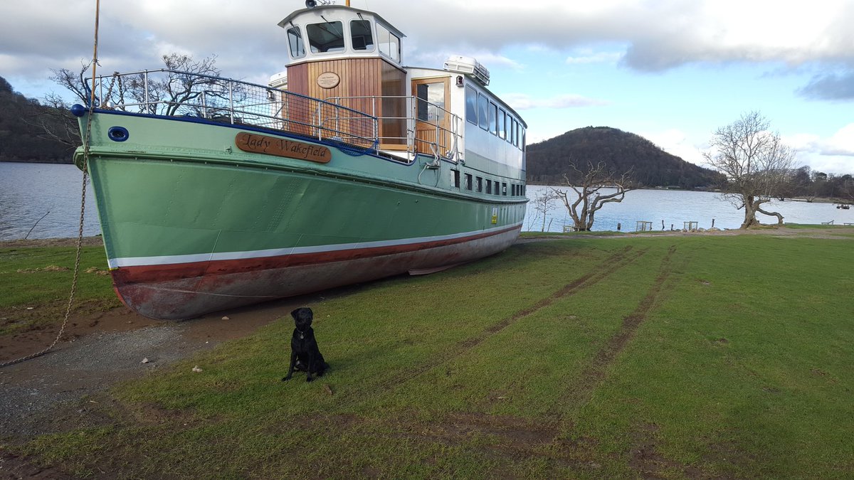 DramLakelandLab's tweet photo. Doesn't matter where you lay ur boat #LoveUllswater is my home. @UllswaterSteam @CumbriaWeather @Ullswater_info https://t.co/PrObSWgHQR