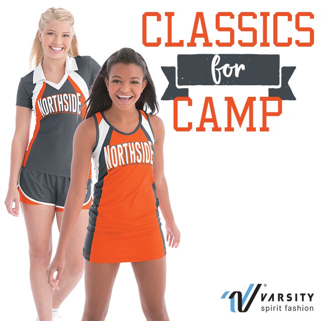 Go Classic for Camp with polos &amp; sublimated campwear. #VarsityStyle