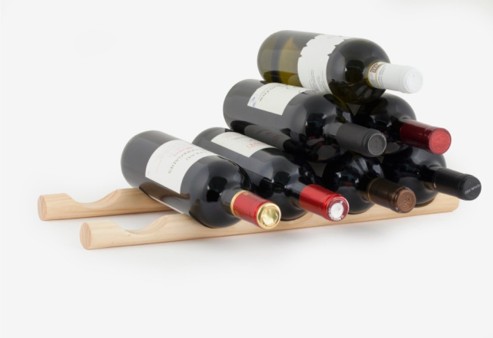 Organise your bottles with these nifty wine sticks: cowandco.co.uk/products/wood-…