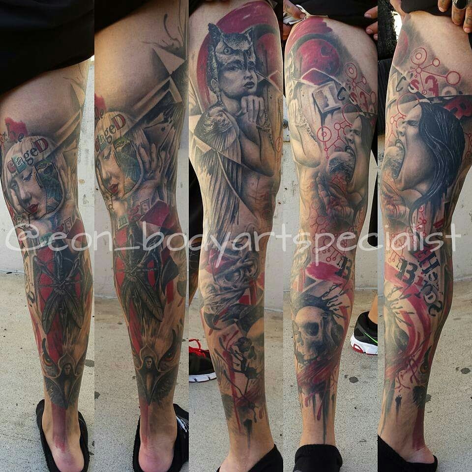 MrTanksTattoos's tweet photo. Completely custom leg sleeve by Award-winning Artist Eon at Mr. Tank's Tattoos #Denver #Colorado #303 #720 #ParkHill https://t.co/syMvwJ0Qrl