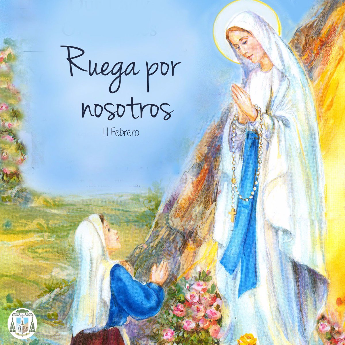 Arzobispado SS on Twitter: "Día de la Virgen de Lourdes. En sus ...