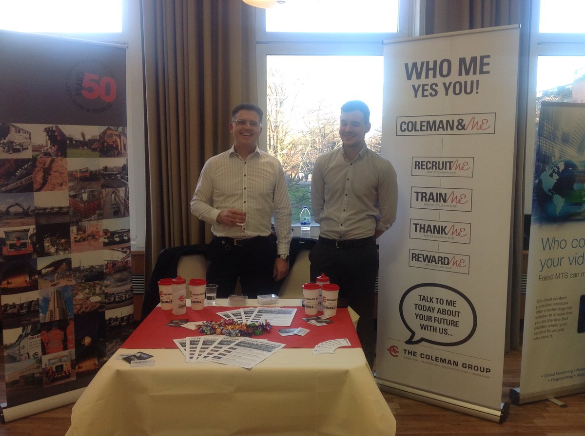 JoeySullivan123's tweet photo. @unibirmingham careers fair with @colemanandco looking to invest in you future #demolition https://t.co/Xs6CUFbC7F