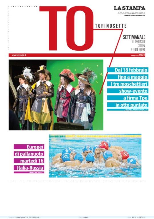 TorinoSette's tweet photo. #domani @TorinoSette @la_stampa @FINOfficial_ @waterpoloitarus @stagionetpe #tremoschettieri https://t.co/nblOIqE9MH