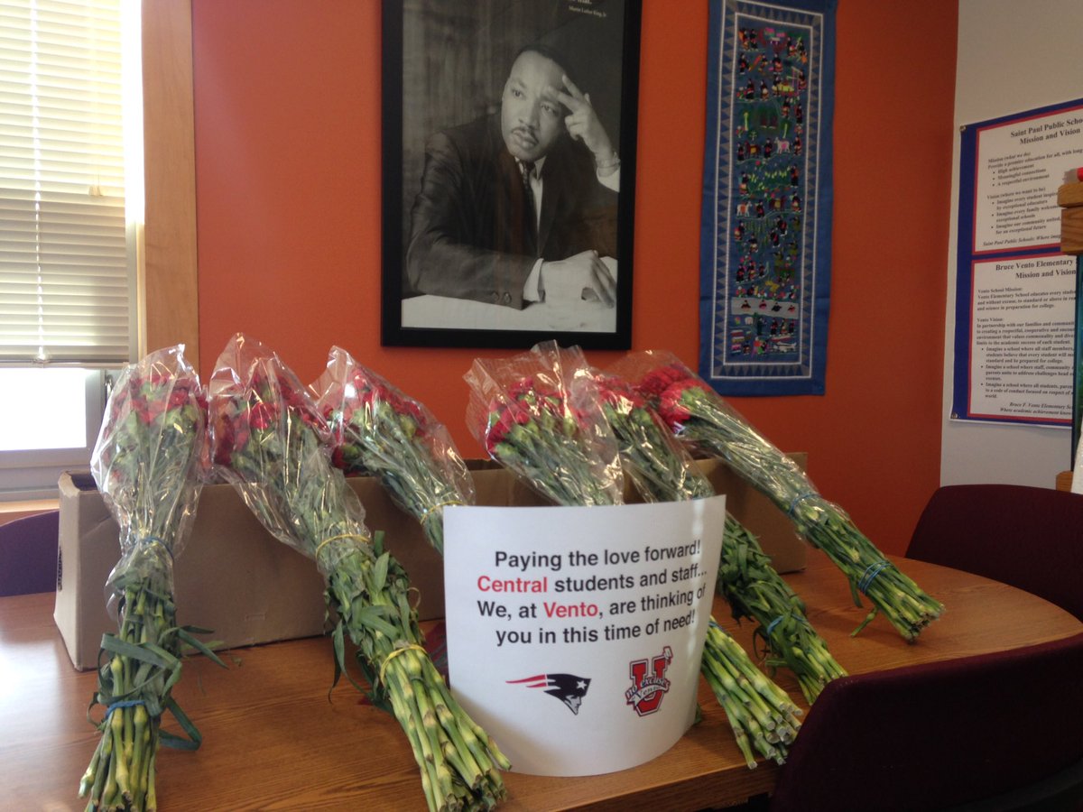 VentoElementary's tweet image. Thinking of our fellow colleagues and students at Central!