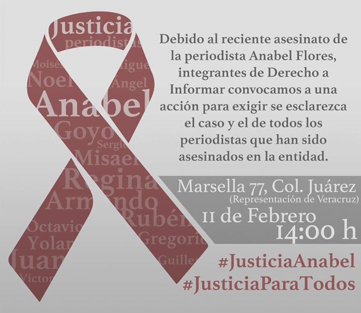 Hoy a las 14:00 acción en la representación del gobierno de Veracruz en la Ciudad de México. Marsella 77 col Juarez