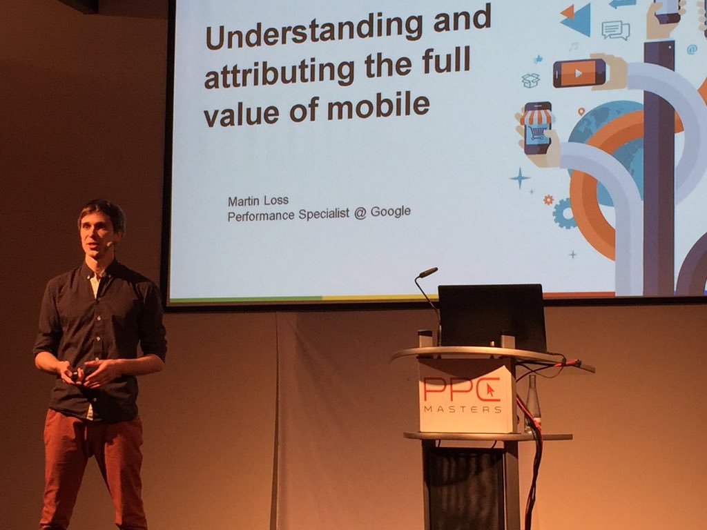 MarinSoftwareDE's tweet image. Martin Loss von Google: &quot;Poor mobile sites force users to switch the device&quot; #ppcmasters16 #MobileInsights
