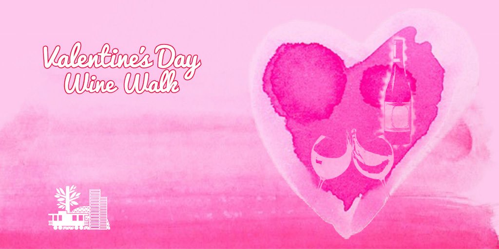Come spend Valentine’s Day at our #WineWalk from 3-6PM. GET TIX: bit.ly/DTLVwinewalk  #vegas #wine