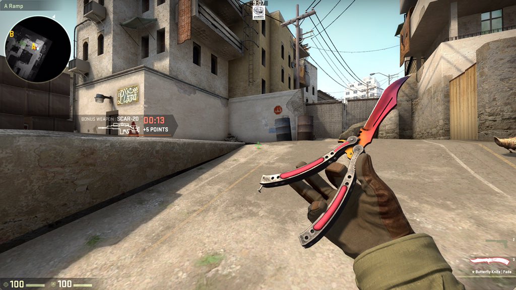 CSGOLotto's tweet image. DAILY GIVEAWAY!

Butterfly Knife Fade (Fac New)

RT+Follow, more ways to enter here: goo.gl/MYB9iX

GLHF!