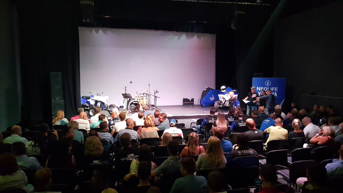 TeamrhideSA's tweet photo. Our Dakar celebration event is about to start! Thanks @YamahaLiveLife for hosting this #awesome event! @Brian_BB88 https://t.co/52FuffTMMW