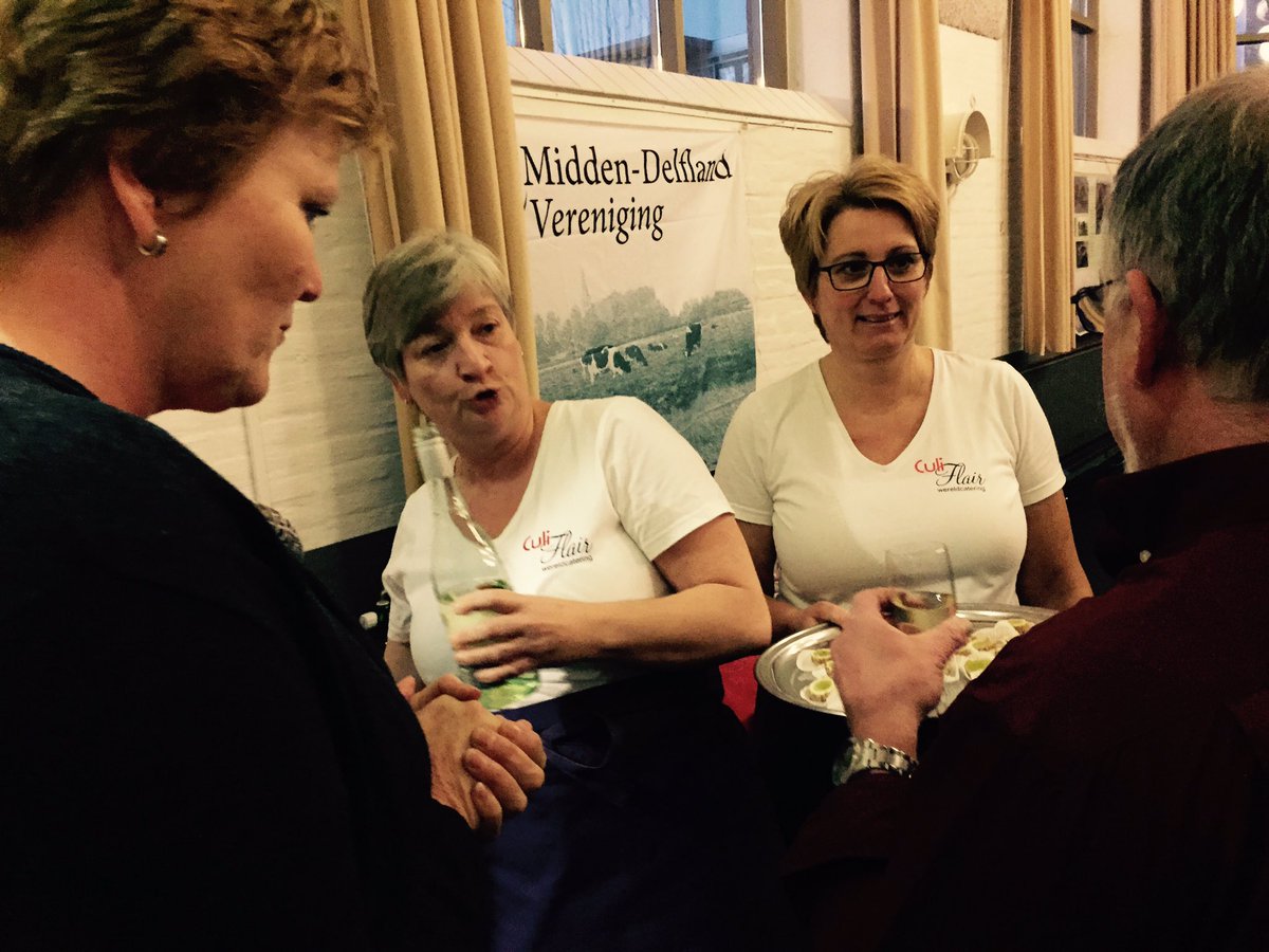 Vrijwilligersavond, bubbels om mee te beginnen:)