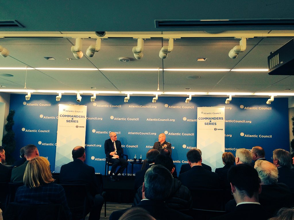 LukasLanzrein's tweet photo. thanks to @AtlanticCouncil for this outstanding event today about the #US #MarineCorps #commanderseries #ACDefense https://t.co/abWl602Lcq