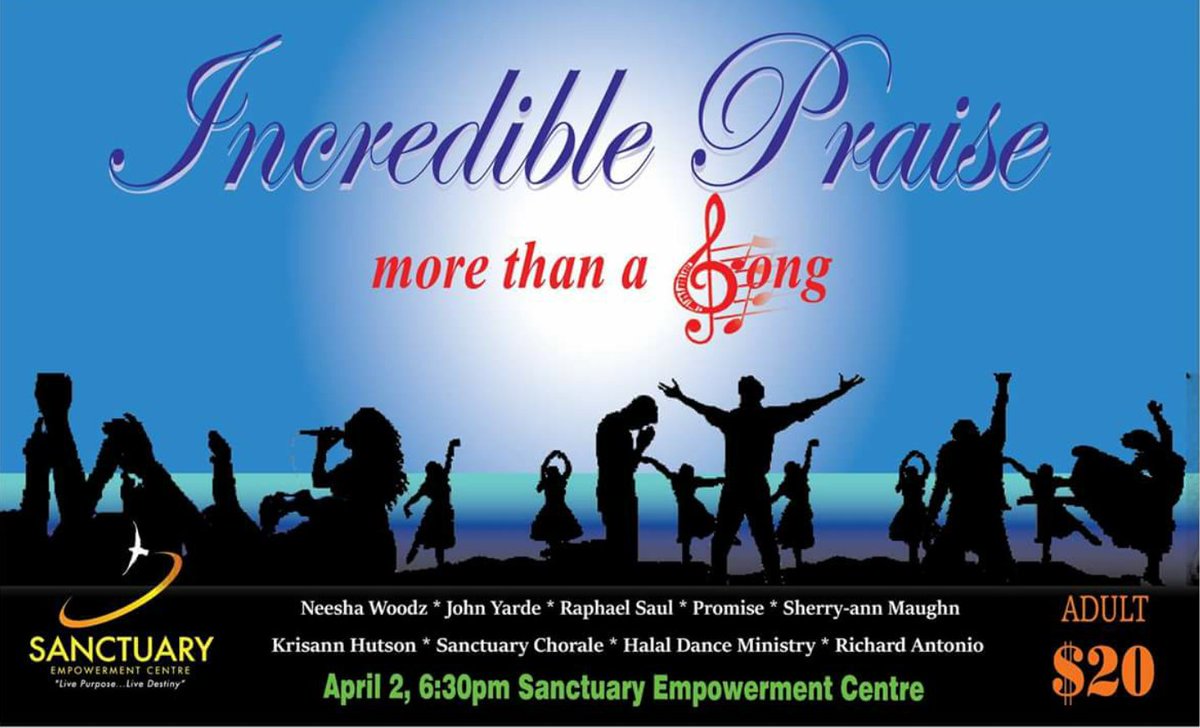 Tickets are now available at SEC Office, Flawless Performance Center &amp; Things Gospel, Canary Lane and Warrens.