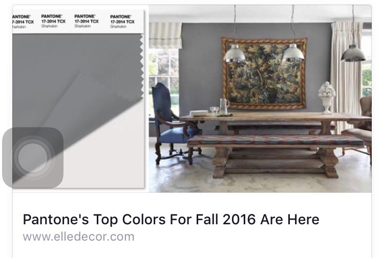 VSPInteriors's tweet image. Thank you @ELLEDECOR for featuring our kitchen in your great #Pantone #colour guide- we are feeling very honoured!!