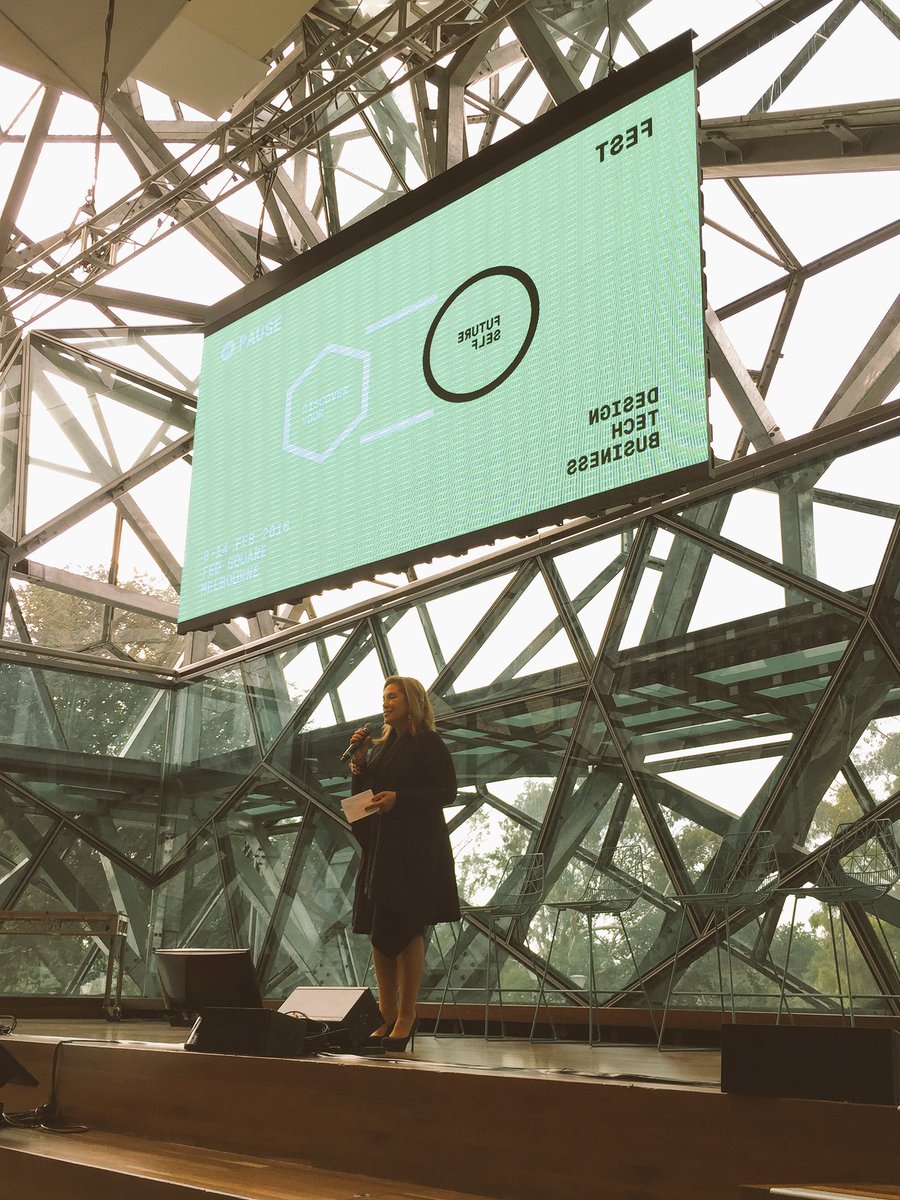 The future is bright, bold and with unprecedented opportunities. @LauraAndersonSV welcomes attendees on Business day