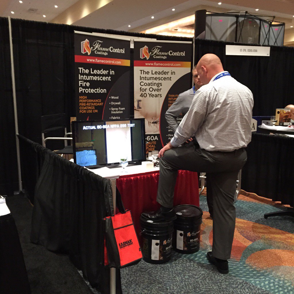 FlameControl's tweet image. A successful day number two at the SPFA Expo down in sunny Orlando, FL. Visit our website for more info!!