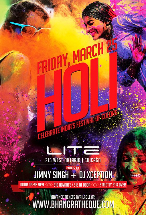 bhangratheque's tweet photo. Holi is coming! #Holi2016 https://t.co/599qd3UPko