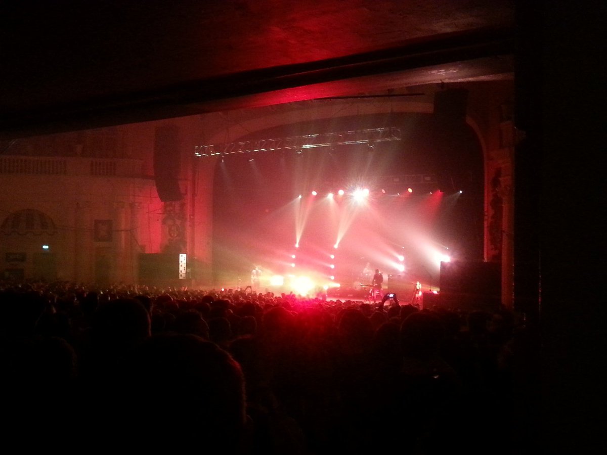 Mic_Stevenson's tweet photo. Only fitting @BlocParty close out the night. ♥ #NMEAwardsTour https://t.co/HeErAR0486