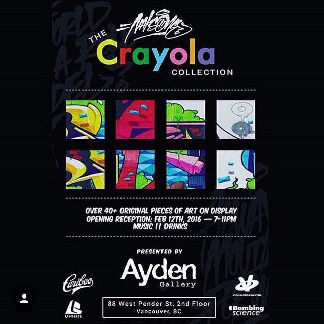 aydengallery's tweet photo. Surprise opening this Friday! we'll be showing a bunch of work by street art king NAKS! https://t.co/AO6KwZjegs