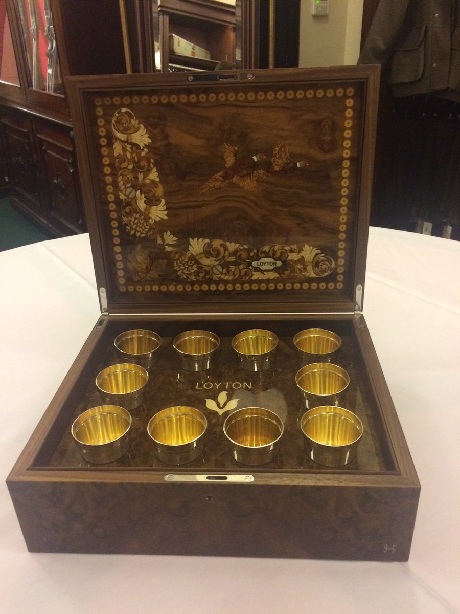 ClaireZambuni's tweet photo. .@Loytonlodge celebrated their unique sporting offering at #Purdey tonight #Exmoor #LongRoom @NobleProtection https://t.co/4ZCIVTCoz8
