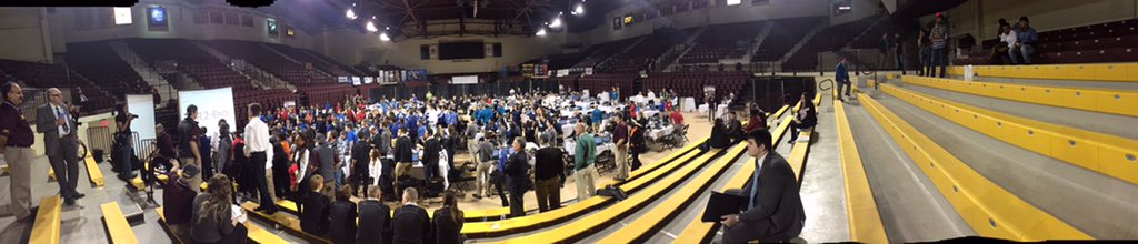 cmuERPsim22's tweet photo. All the teams awaiting the results from around 2. #cmuERPsim2016 https://t.co/WL7zbHziFG