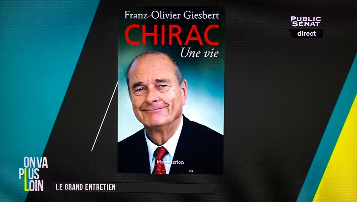 pauline_mazin's tweet photo. Ds #OBPL @SoMabrouk recevait @fogiesbert, auteur de "Chirac,une vie". Très bel entretien avec un homme passionné !! https://t.co/4K7L2kLrWF