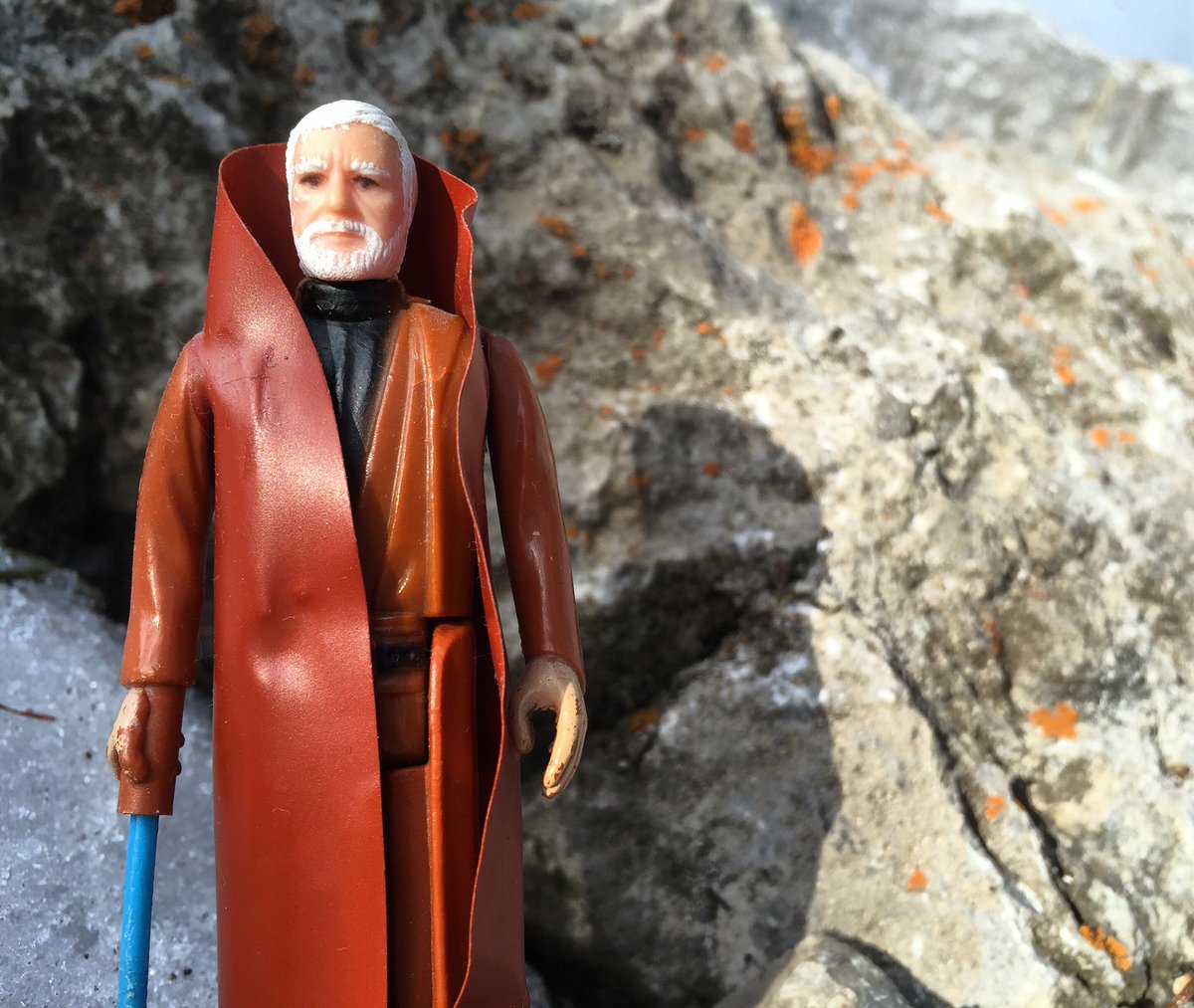 fisheyefoto's tweet photo. brought all my old figures to a mountaintop to appreciate the weight / show mar 18 at #frontgallery / #banffcentre https://t.co/dLC64Hk1eg