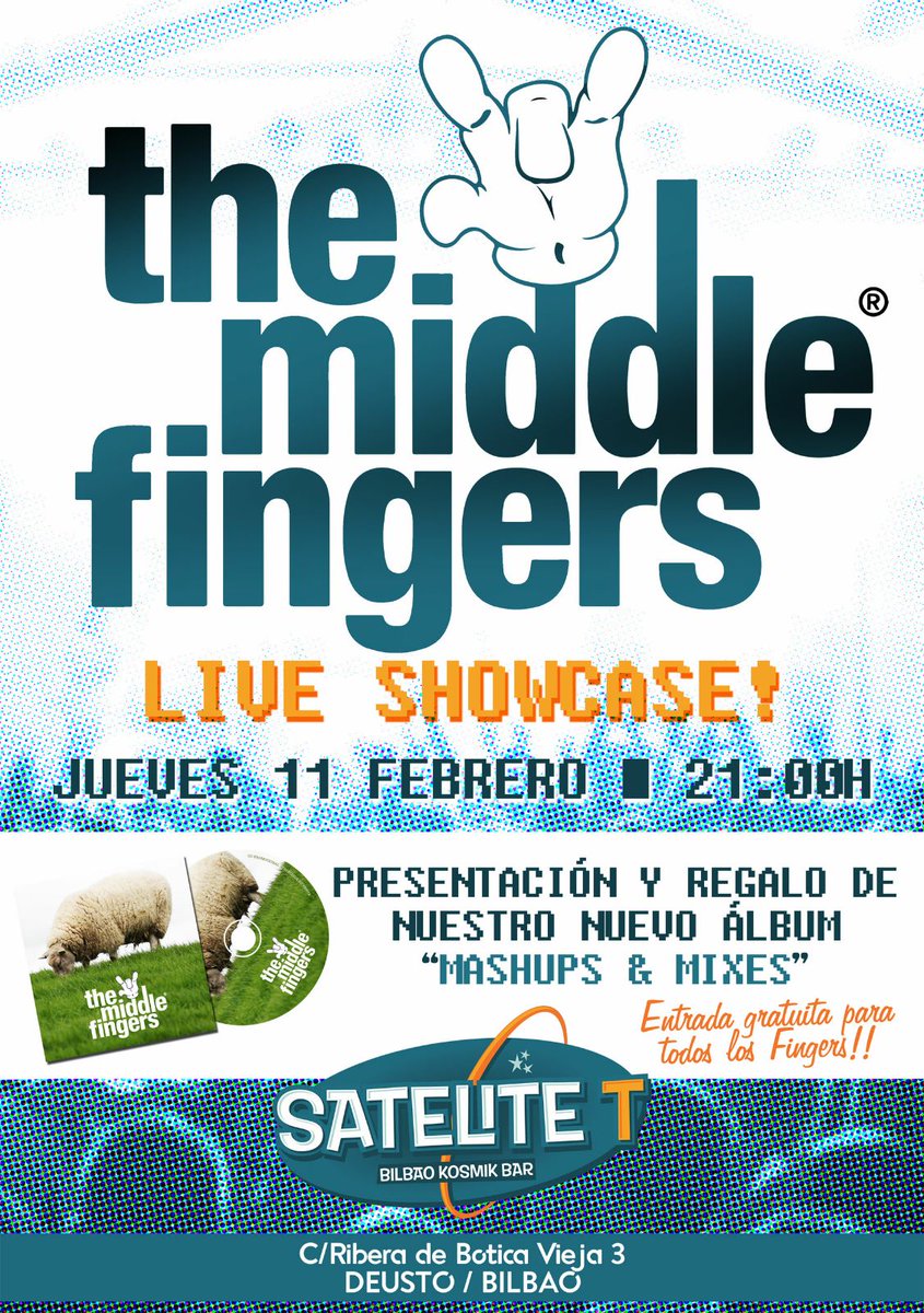 MiddleFingersmu's tweet photo. Arrancamos en apenas 2 horas!! Que ganas tenemos de enseñaros nuestro nuevo trabajo! https://t.co/qZEdOWvolv