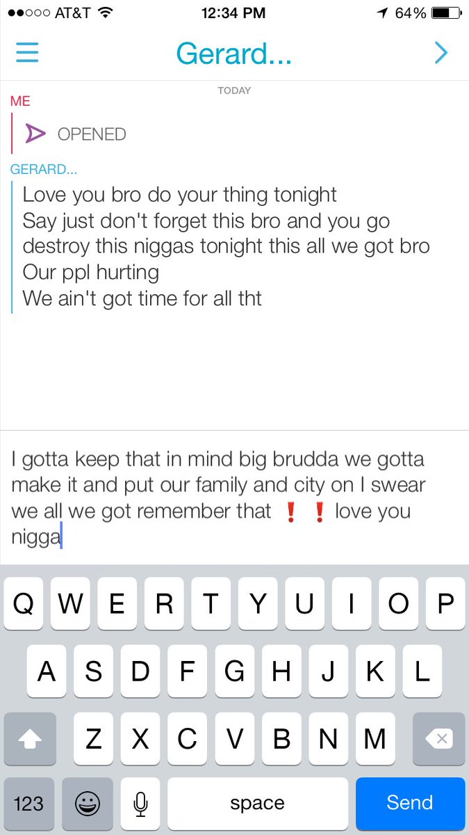 BlowBy5's tweet photo. That's my brudda for life I swear โ๏ธโ๏ธlove that dude like blood ๐ #RipCrispy #RipDra #BrotherHood https://t.co/dPEY7ffoU4