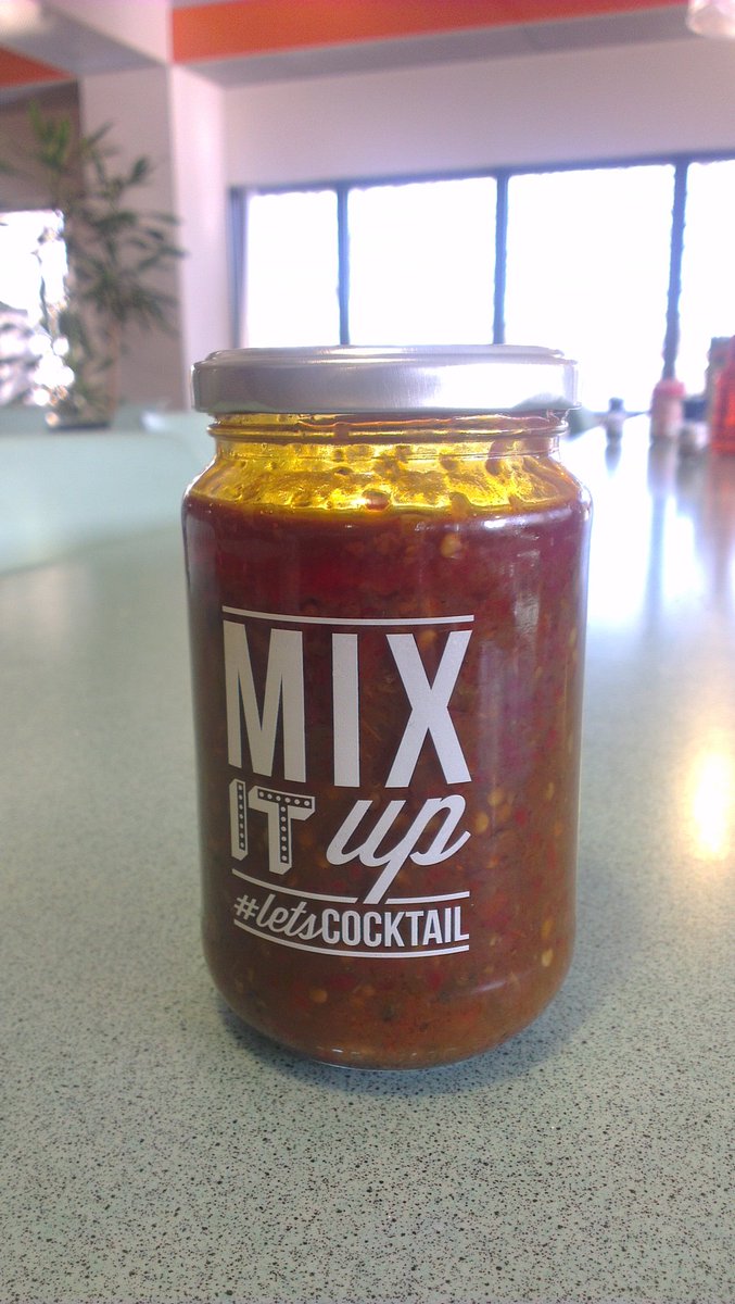 Talking about community spirit! This homemade Sambal is donated to our lunchtable by one of the regulars. Cool eh?