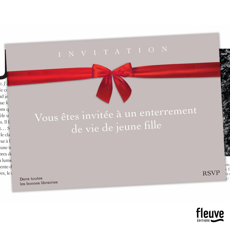 Fleuve_Editions's tweet image. Vous êtes invité à un enterrement de vie de jeune fille...
Pour le meilleur. Et pour le pire. @RuthWareWriter