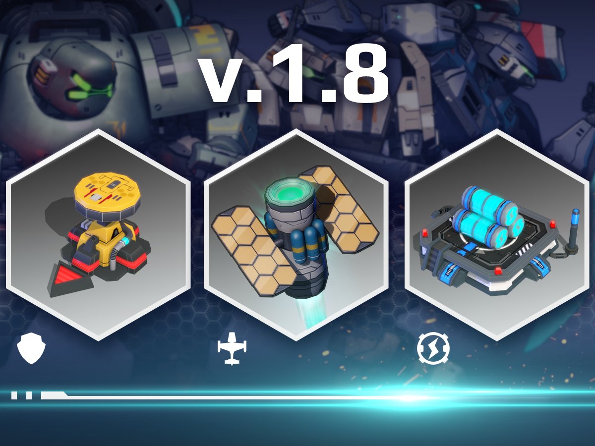 New features! New defenses! Details on the upcoming @DawnOfSteel 1.8 update here: facebook.com/SuperweaponGam… #gamedev