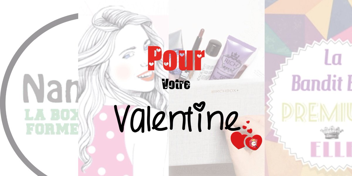 avosbox's tweet photo. 💝 Pour elle  💝Offrez-lui une #Box pour la #SaintValentin 🔗 https://t.co/PvcurCdpFr 💘 J-3 💘 https://t.co/3DDrVqjW9t