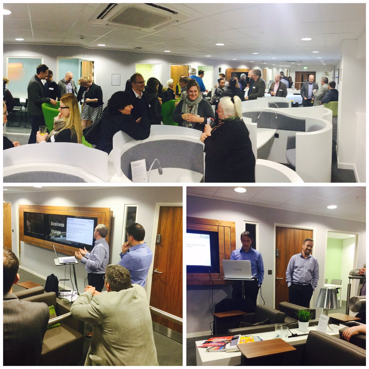 DomBDevon's tweet photo. Informative talk #bromhead #crowdfunding #entrepreneur #plymouth @Regus_UK @PlymouthFutures @takeoverexpert https://t.co/P6Pkj6yew3