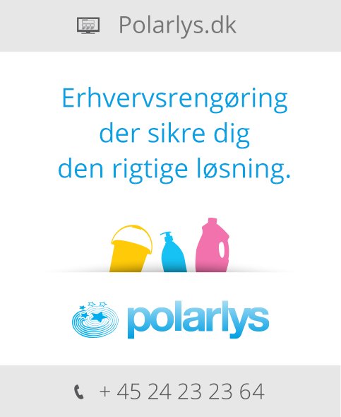 polarlysdk's tweet image. Professional erhverv rengøring