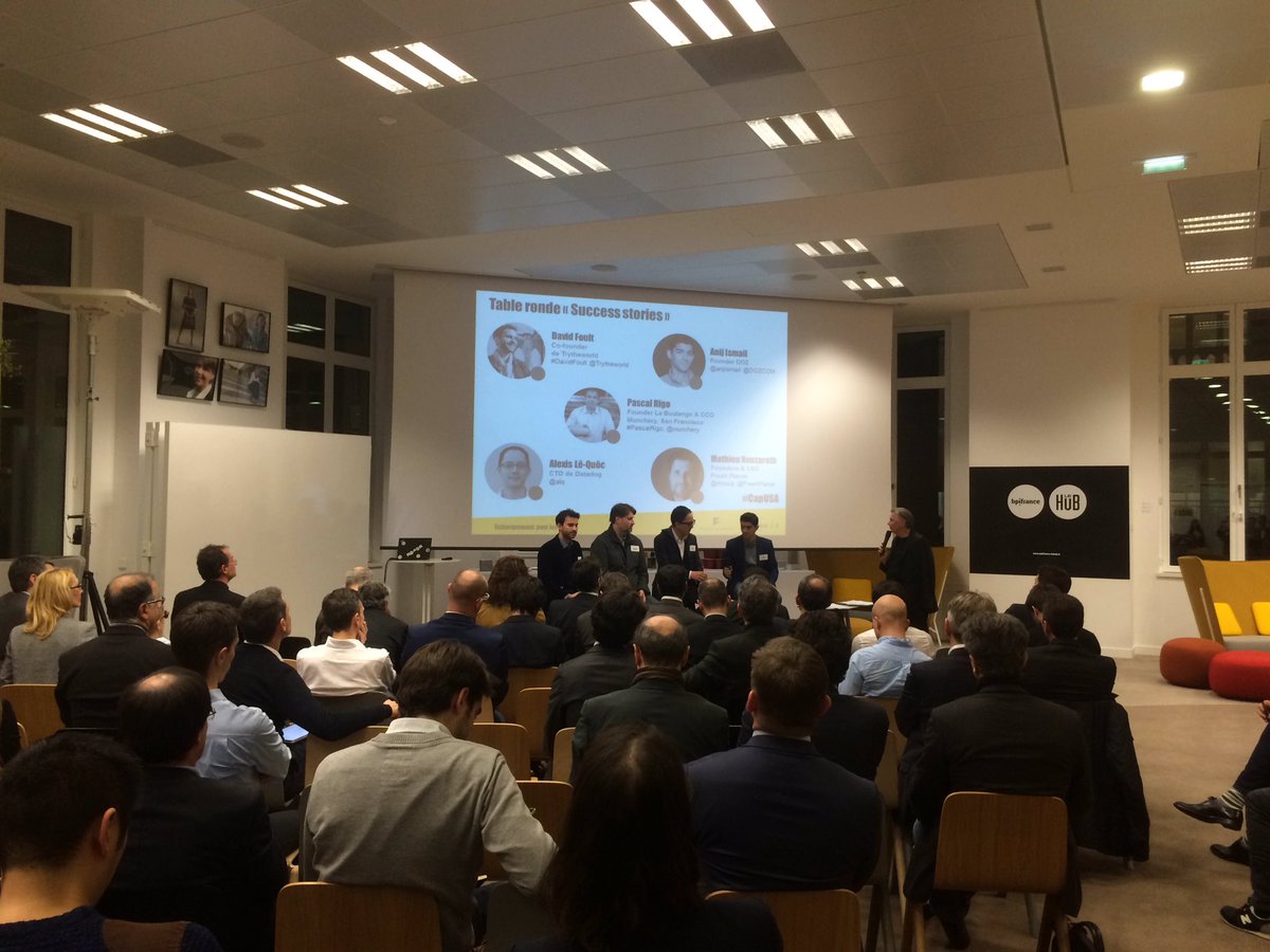 BaptisteLahonde's tweet photo. Thanks for speaking!  @anjismail @mnouz @alq #PascalRigo #DavidFoult @FrenchFounders &amp; @Bpifrance https://t.co/ZJbckXGKga