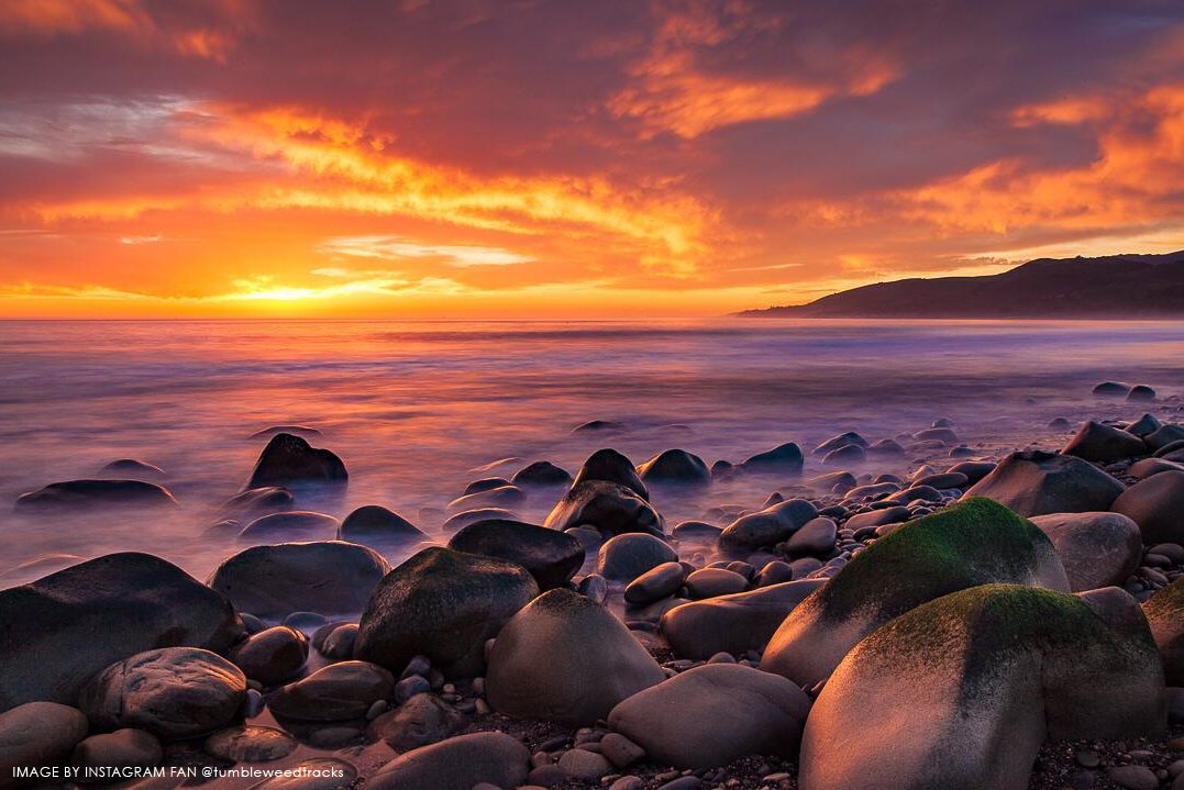 SantaBarbara's tweet photo. We're captivated by this #sunset at El Capitan Sate Beach. #SeeSB https://t.co/8XHFMn5ypS