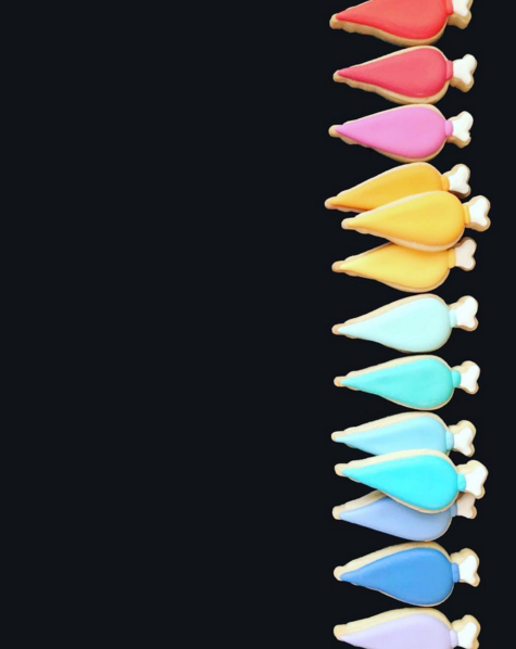 CCK3D's tweet photo. All the colors of the baking rainbow 🌈💜💙💚💛❤️💗 [Piping Bag Cookie Cutter] https://t.co/5SG1PC0ekM https://t.co/iIqy86WhXl