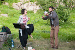 #JazzInProgress presenta Vocione #MartaRaviglia e #TonyCattano gio 18_2 h 21
Musica per Voce,Trombone&amp;Cianfrusaglie