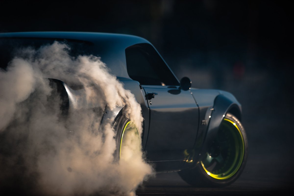 NittoTire's tweet photo. #TBT - @VaughnGittinJr toasting up some Nittos with the #RTR-X at #AED2015. https://t.co/Tm0HxcutLd