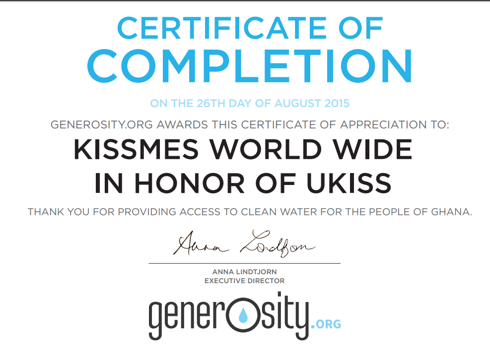 UKISSWater's tweet photo. [Update] #UKISS7thAnniversary #UKISSWater The certificate will be framed and sent to NHMedia. https://t.co/Kh8u7v5m5N