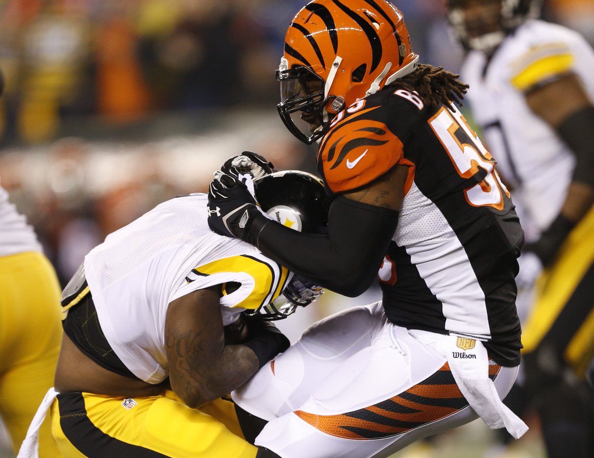 brgridiron's tweet photo. Bengals’ Vontaze Burfict’s 3 game suspension upheld https://t.co/NZnba6MEXD https://t.co/wZ84dLqTx4