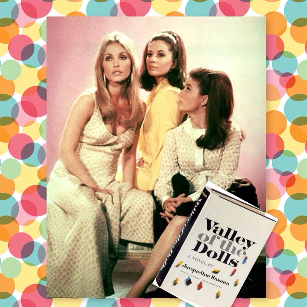 Happy 50th anniversary to the iconic book #valleyofthedolls #sparkle #jacquelinesusann