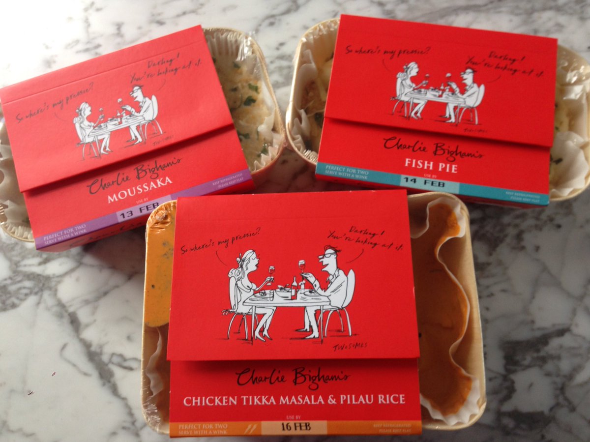 Doing an <a href="/Ocado/">Ocado</a> order? Add these @charliebighams meals to your cart. Great for a romantic night in! #ValentinesDay