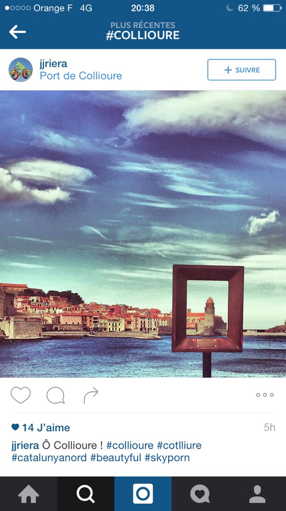 p2vdujour's tweet photo. Un vrai tableau ☀️ https://t.co/1LuZkkG5H8 @Ma2f2 @OT_Collioure #art #sculpture #collioure #cadre #ma2f https://t.co/YLJ4jcc48b