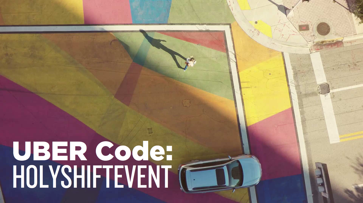 #HolyShiftParty | Use code HOLYSHIFTEVENT to get a $10 credit towards a ride to Axis Space tonight #YourWelcome