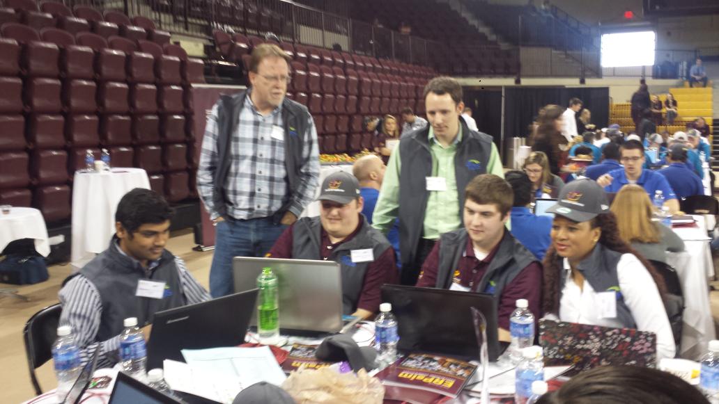 TDSCorpCareers's tweet photo. Team TDS working hard. @CMUERP16 https://t.co/LimpZYdqCR