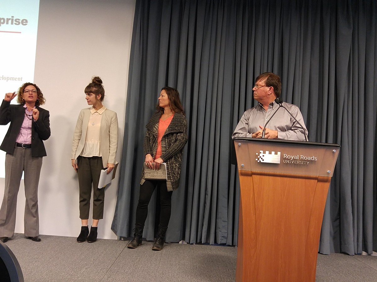 VI_RECODE's tweet photo. Talking on @uvic #socialinnovation and #socialenterprise for #VISImposium https://t.co/6oTpZL3Luo